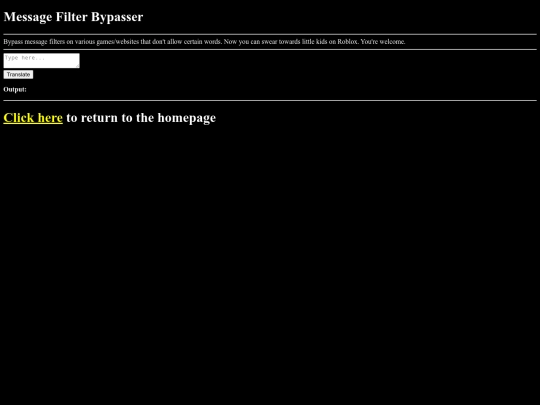 filterbypass screenshot