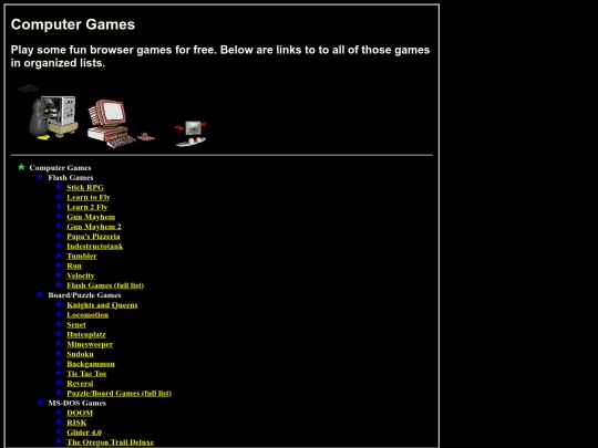 games screenshot