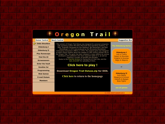 oregontrail screenshot