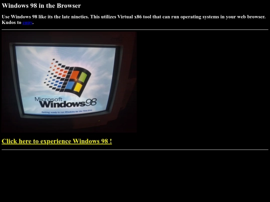 win98 screenshot