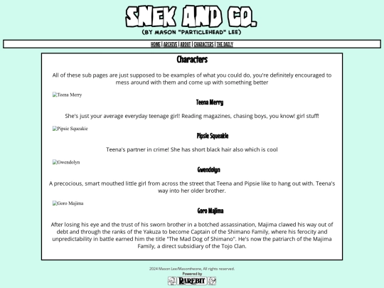 characters screenshot