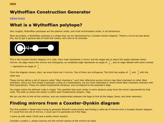projects/0001wythoff screenshot