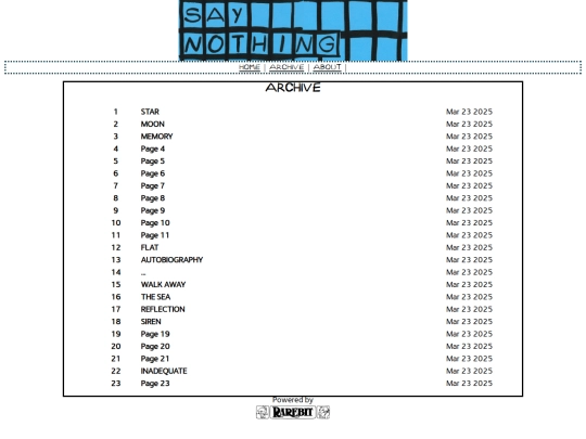 archive screenshot