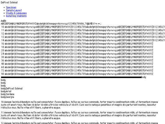 font_files_temp/testfonts/depixelschmal-demo screenshot
