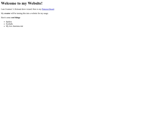 archive/creaturewizard screenshot