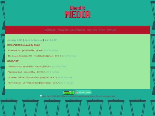 ficstreams/july2021 screenshot