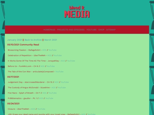 ficstreams/may2021 screenshot