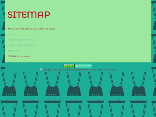sitemap screenshot