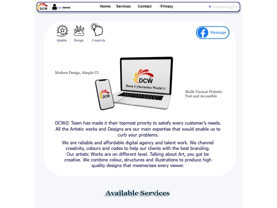 service screenshot
