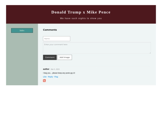 guestbook screenshot