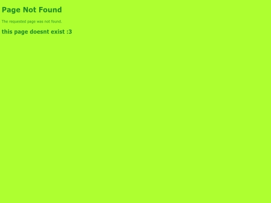 not_found screenshot