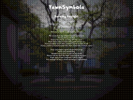 poems/burning-daylight screenshot