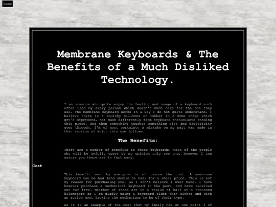 posts/keyboards screenshot
