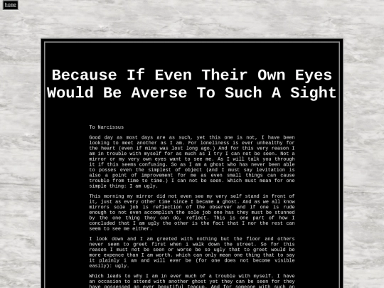 writing/averse screenshot