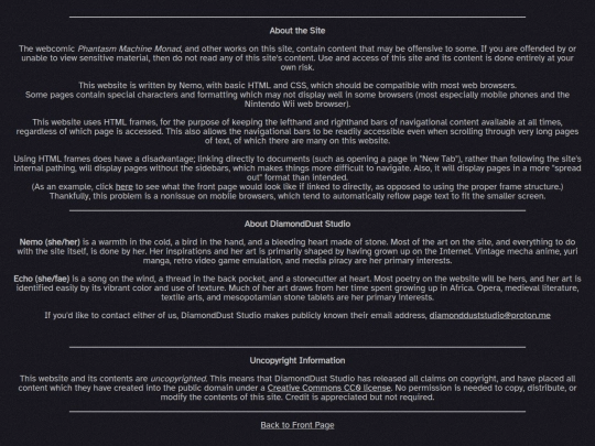 info screenshot