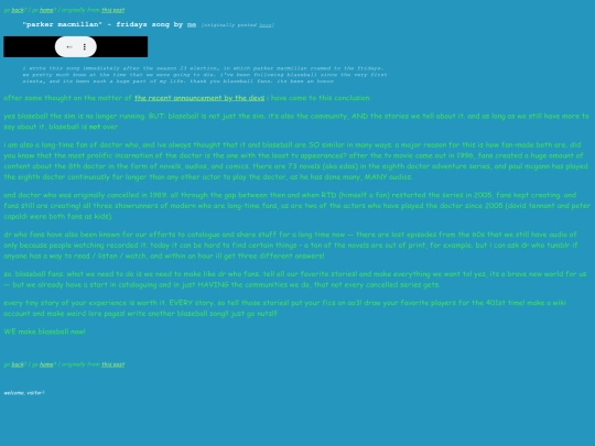 blaseballforever screenshot