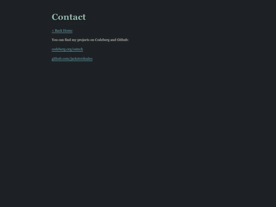 contact screenshot