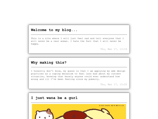testing/iwillneverbeawoman screenshot