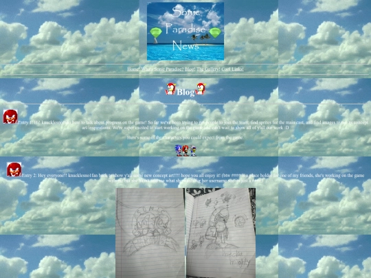 blog screenshot