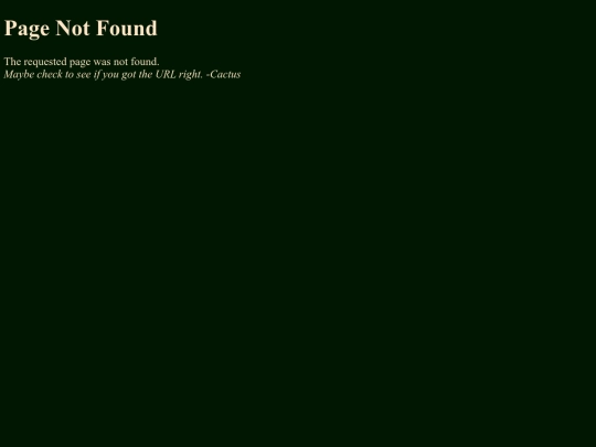 not_found screenshot