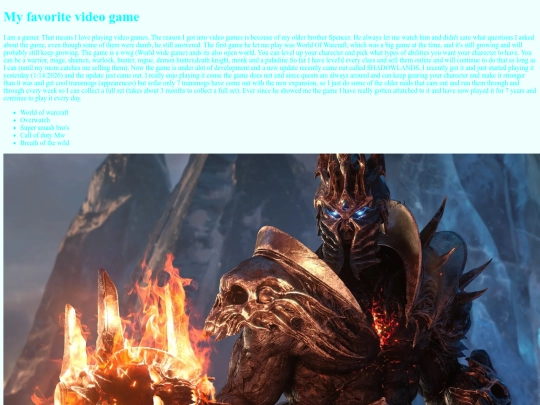 index screenshot