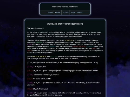 logs/bracket screenshot