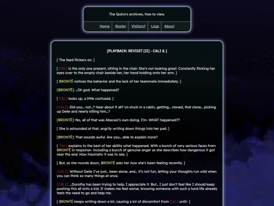 logs/cbug-revisit screenshot