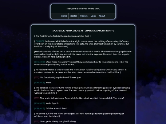 logs/cross-1 screenshot