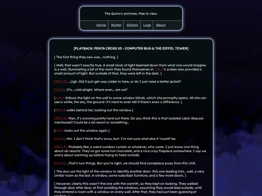 logs/cross-5 screenshot