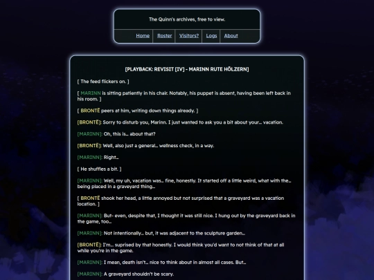 logs/marinn-revisit screenshot