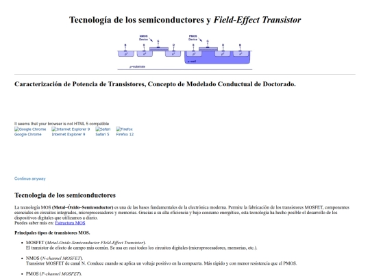 Electronica/PrimeraWeb screenshot