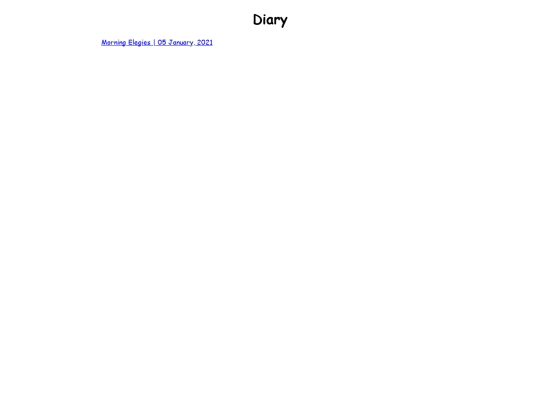 diary screenshot