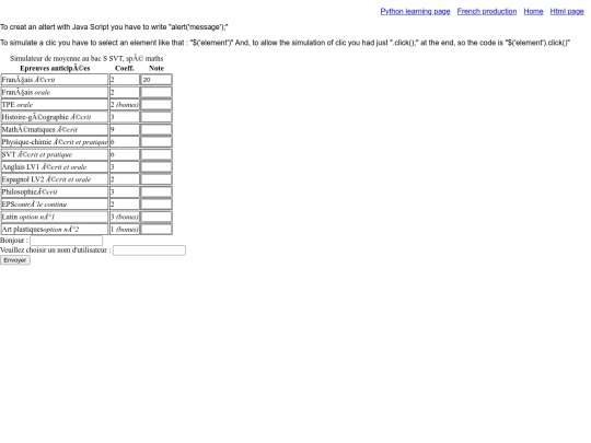 Java Script learning screenshot