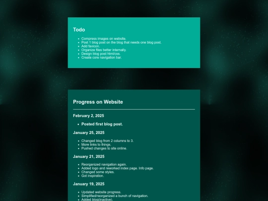 info/info screenshot