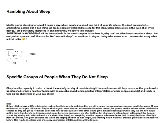 ramblingzzz screenshot