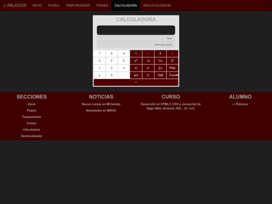 calculadora screenshot