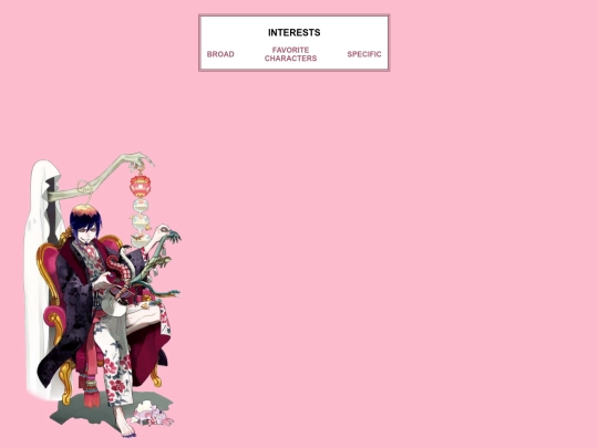 interests screenshot