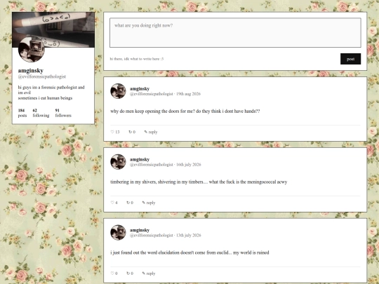 microblog screenshot