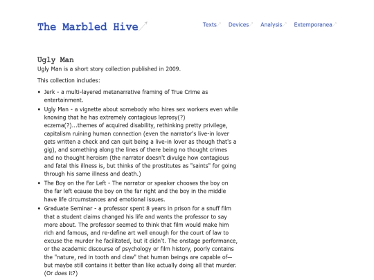 texts/uglyman2009 screenshot