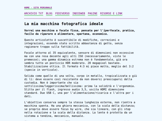 blog/mia-macchina-fotografica-ideale screenshot