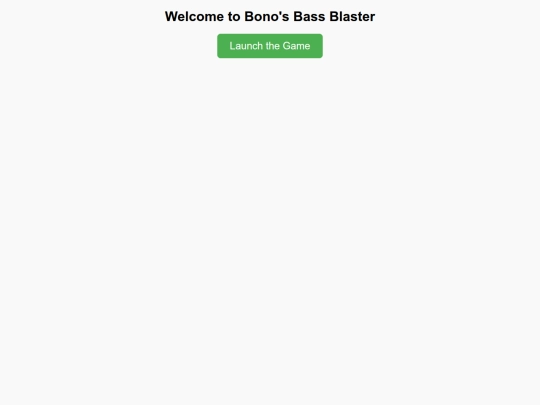 BASS BLASTER screenshot
