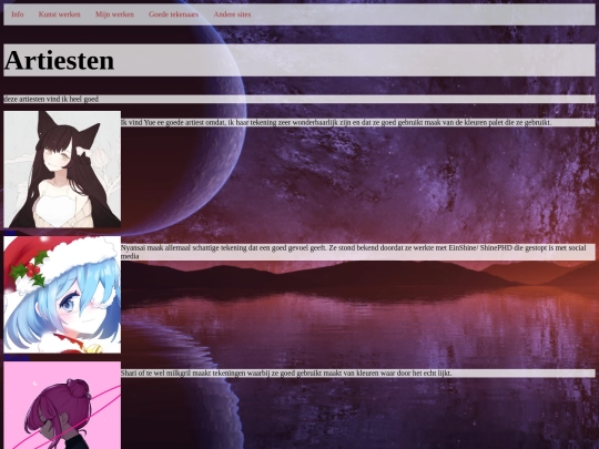 Tekenaars screenshot