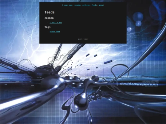feeds screenshot