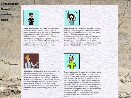 characters screenshot