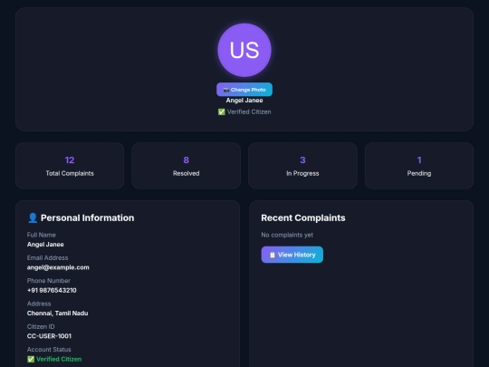 project/admin screenshot