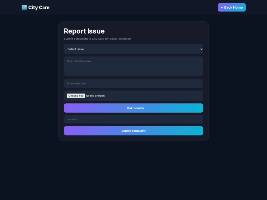 project/report screenshot