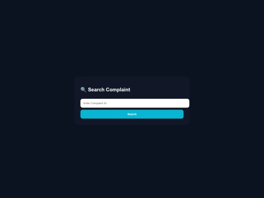 project/search screenshot
