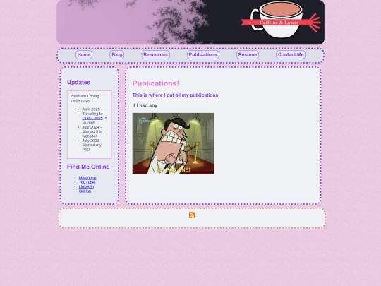 publications screenshot