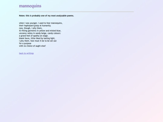 writings/poetry/mannequins screenshot