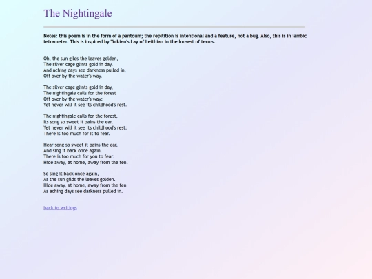 writings/poetry/thenightingale screenshot